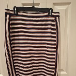 Banana Republic sz 12 striped skirt